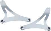 Kuryakyn Multi-Purpose Backrest Mount Chrome Silver Pair #KUR7094