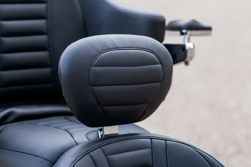 Mustang Removable Driver Backrest Black Vinyl Each