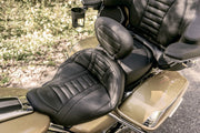 Mustang Removable Driver Backrest Black Vinyl #79012