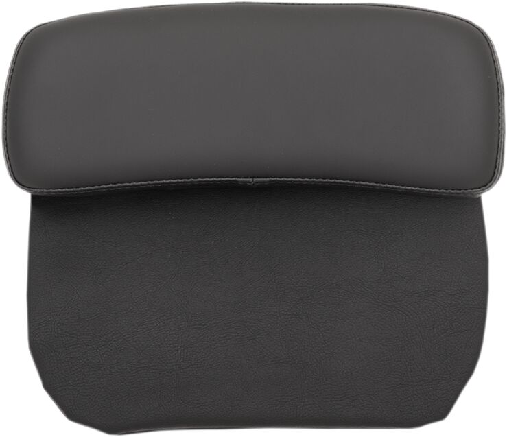 DRAG Specialties Seats Chopped Tourpak Pad - 31 cm (12-1/4"), Each, Foam /  Solar-Reflective Leather /  Vinyl - Black
