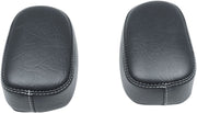 Mustang Seats Black Passenger Armrest Pad w/White Thread for 2016-2019 Indian Roadmaster Motorcycles