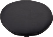 Drag Specialties Black Smooth Vinyl Backrest Pad for 1997-2026 Harley-Davidson Touring Motorcycles