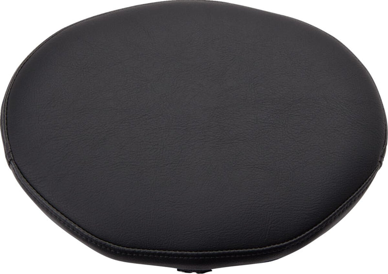 Drag Specialties Black Smooth Vinyl Backrest Pad for 1997-2026 Harley-Davidson Touring Motorcycles