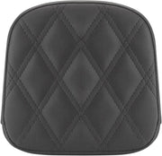 Saddlemen Black Lattice Stitched Sissy Bar Pad for 2018-2026 Harley-Davidson Softail and 1995-2006,2009-2025 Harley-Davidson Touring Models