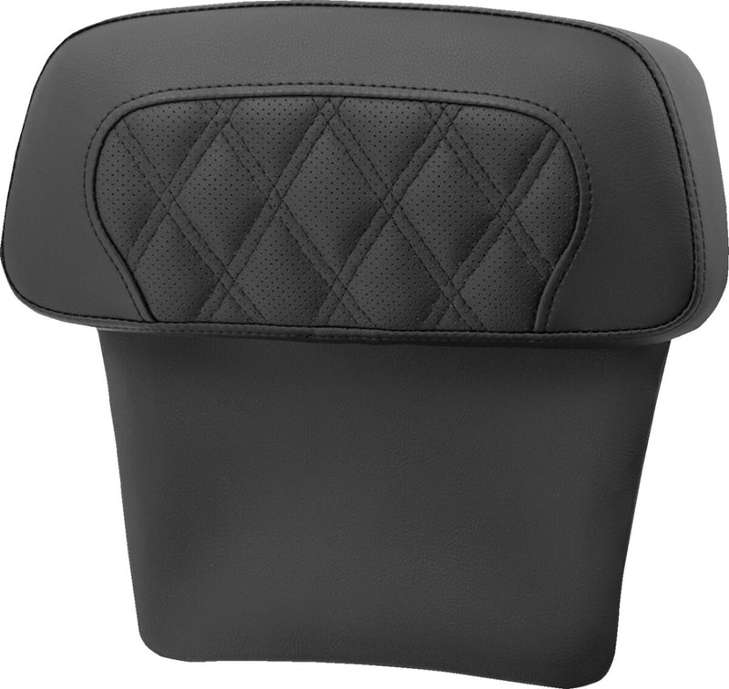 Saddlemen Chopped Tour Pak Backrest Pads - Roadsofa™, Each, Saddlehyde™ - Black for Harley-Davidson Touring 2014-2025