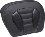 Mustang Deluxe Touring Chopped Tour-Pak® Sissy Bar Pad for 2023-2026 Harley-Davidson Black Grey #88405GM