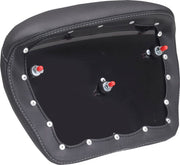 Mustang Deluxe Touring Chopped Tour-Pak® Sissy Bar Pad for 2023-2026 Harley-Davidson Black Grey #88405GM