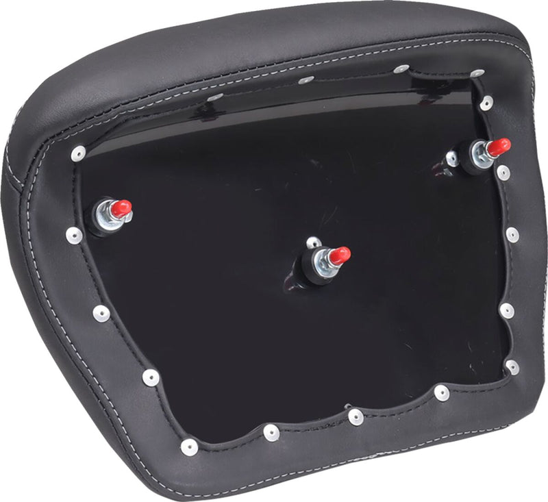 Mustang Deluxe Touring Chopped Tour-Pak® Sissy Bar Pad for 2023-2026 Harley-Davidson Black Grey #88405GM