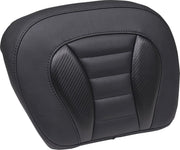 Mustang Deluxe Touring Chopped Tour-Pak® Sissy Bar Pad for 2023-2026 Harley-Davidson Black #88405
