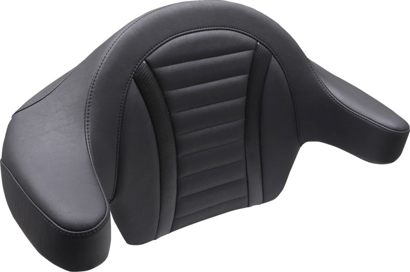 Mustang Deluxe Touring Extended Passenger Arm Backrest for 2023-2026 Harley-Davidson Black #88403