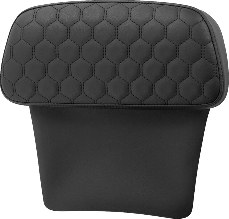 Saddlemen Honeycomb Chopped Tour Pak Pad - Each, Saddlehyde™ - Black for Harley-Davidson Touring 2008-2025
