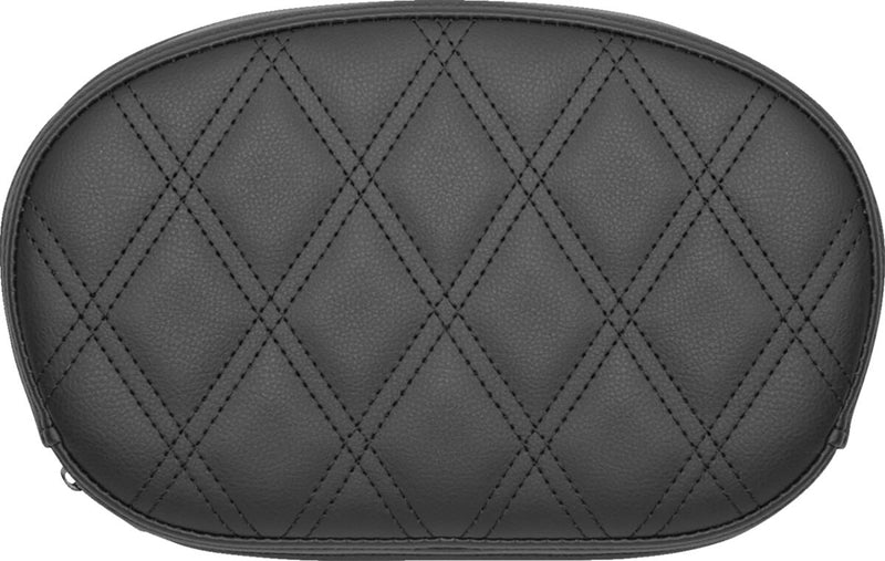 Saddlemen Mini Contour Sissy Bar Pad - 26,5 cm (10-1/2"), Each, Contour /  Mini - Black