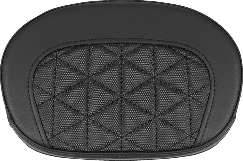 Saddlemen Mini Contour Sissy Bar Pad - Each, 26,5 cm (10-1/2"), Roadsofa™ /  Step-Up - Black