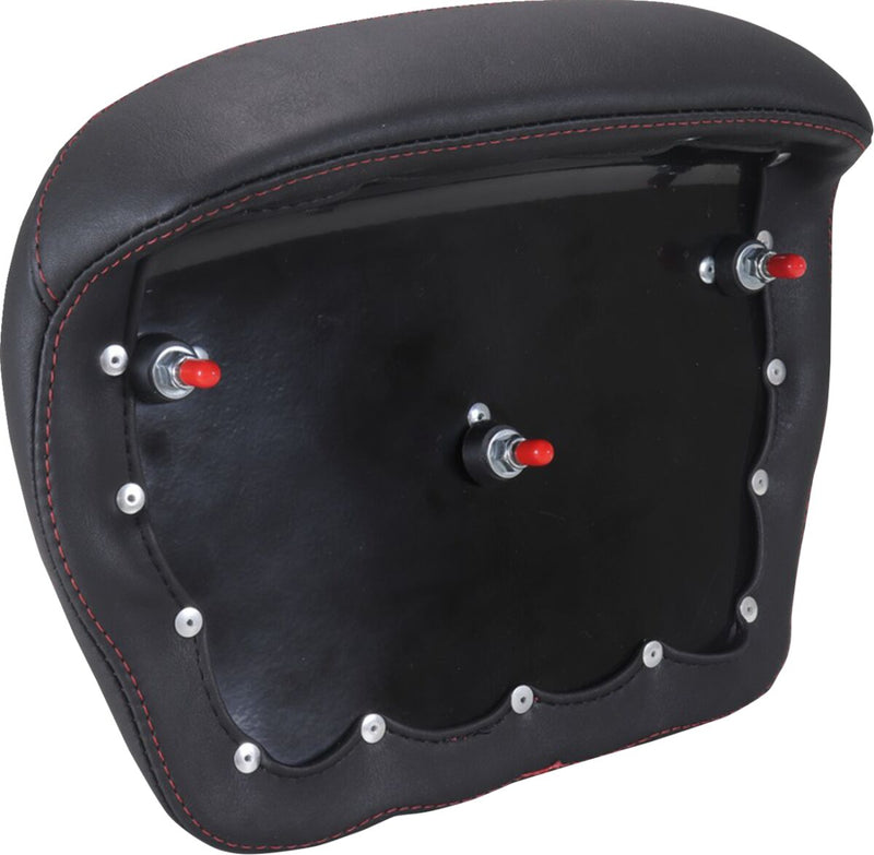 Mustang Chopped Tour-Pak® Sissy Bar Pad for 2023-2026 Harley-Davidson Black Red #88440DC