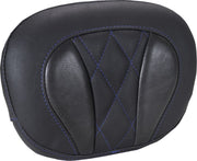 Mustang Deluxe Sissy Bar Pad for 2023-2026 Harley-Davidson Black Blue #88450SB