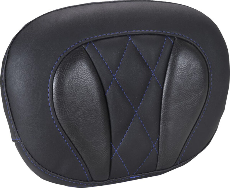 Mustang Deluxe Sissy Bar Pad for 2023-2026 Harley-Davidson Black Blue #88450SB