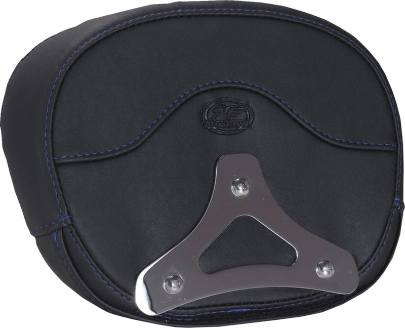 Mustang Deluxe Sissy Bar Pad for 2023-2026 Harley-Davidson Black Blue #88450SB