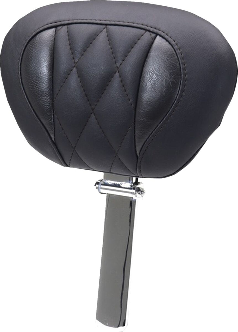 Mustang Deluxe Touring Driver Backrest for 2023-2026 Harley-Davidson Black Removable #89460