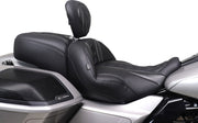 Mustang Deluxe Touring Driver Backrest for 2023-2026 Harley-Davidson Black Removable Each