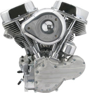 S&S Cycle P-93 Series Engine P-Series Natural Powder Coat Long Block #106-0821