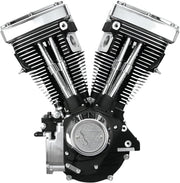 S&S Cycle V80 Long-Block Engine V-Series Wrinkle Black Long Block