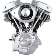 S&S Cycle SH93 Vintage-Style Engine SH-Series Black Natural #31-9905