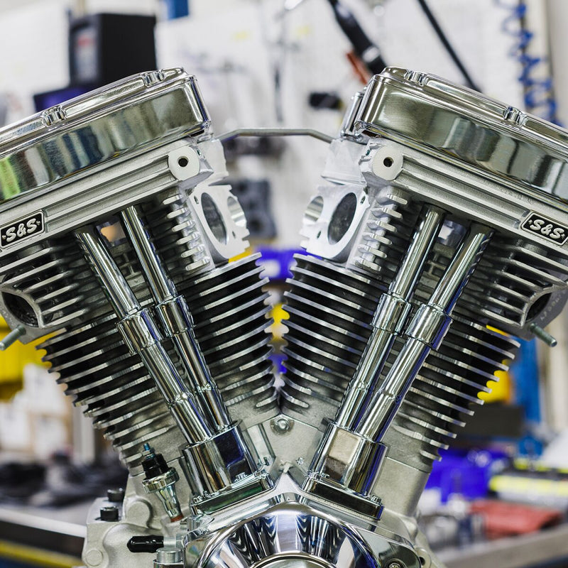 S&S Cycle V111 Long-Block Engine for 1984-1999 Harley-Davidson V-Series Natural Long Block Each