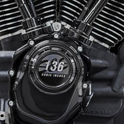 S&S Cycle MK136 Black Edition Engine with 550G Cam for 2017-2023 Harley-Davidson Powder Coat Race #310-1289