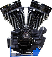 S&S Cycle MK136 Engine with 550G Cam for 2018-2024 Harley-Davidson