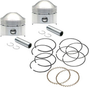 S&S Cycle Piston Kit 80" Stock Big Twin Low Compression #106-5514
