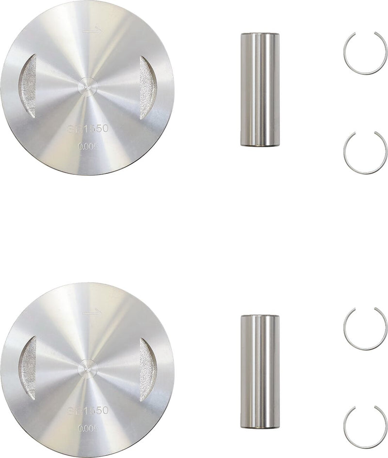 Drag Specialties Replacement Piston Kit - Pistons 95"tc 9.4:1 .005 for Harley-Davidson Touring & Softail 2000-2005