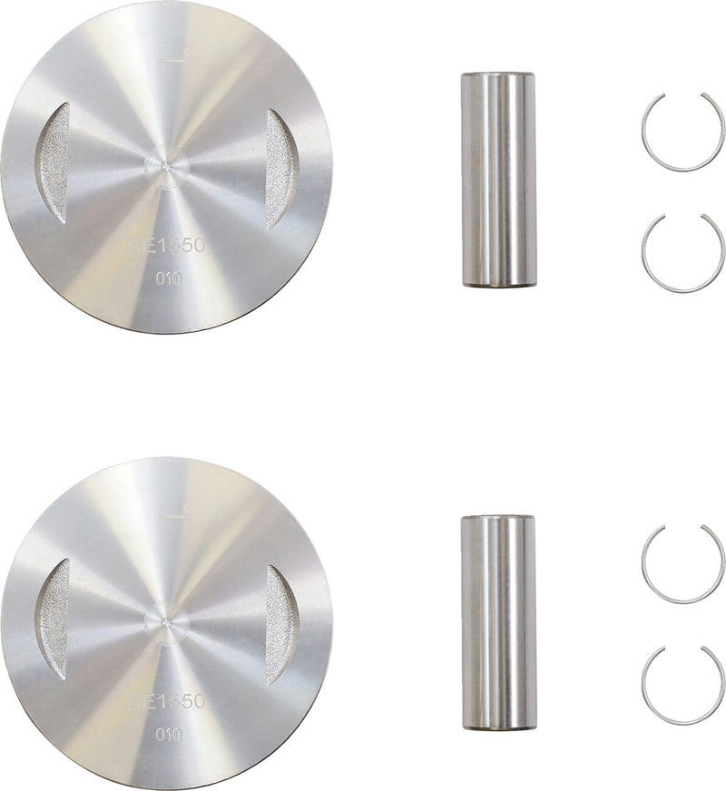 Drag Specialties Replacement Piston Kit - Pistons 95"tc 9.4:1 .010 for Harley-Davidson Touring & Softail 2000-2005