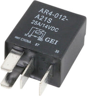 Drag Specialties Micro Relay with Diode Black