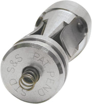 S&S Cycle Crankcase Breather Reed Valve Breather Valve Silver #31-2096