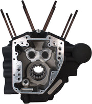 S&S Cycle Engine Case Super Stock® T2 Powder-Coated Wrinkle Black 356 T-6 Aluminium #310-0367A