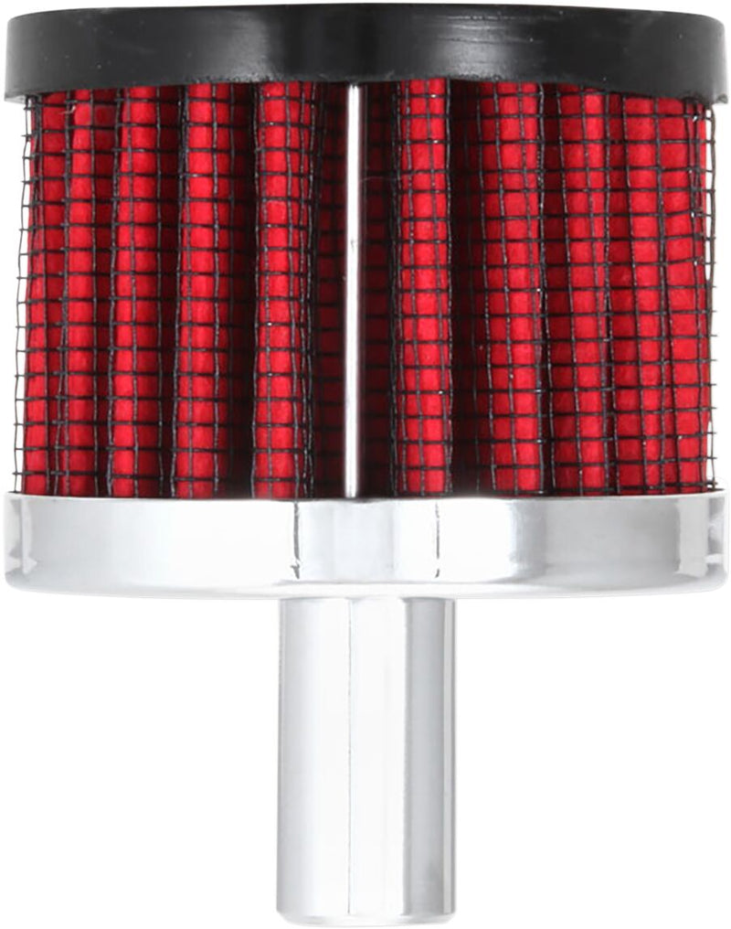 K & N Crankcase Vent Filters Black Chrome #62-1010