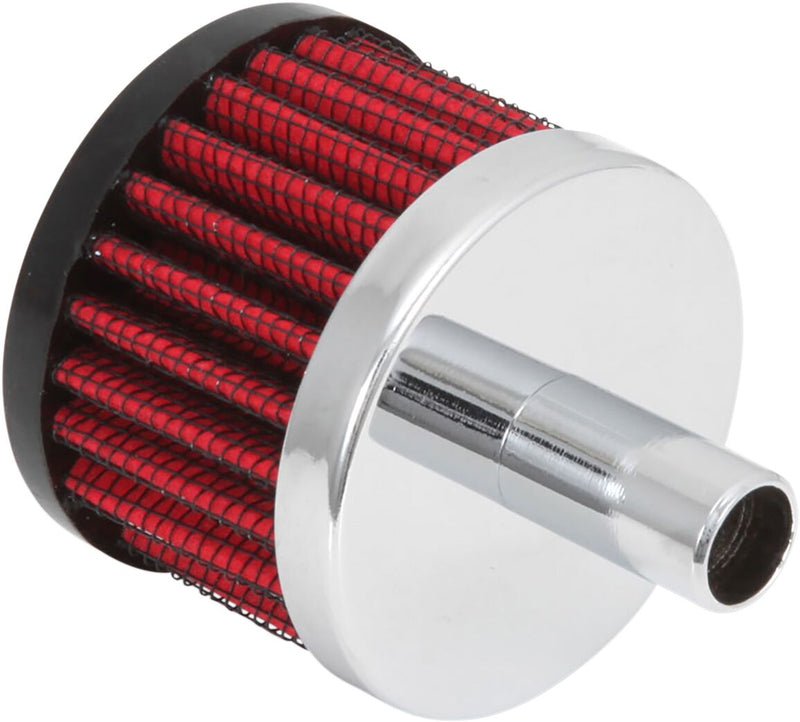 K & N Crankcase Vent Filters Black Chrome #62-1010