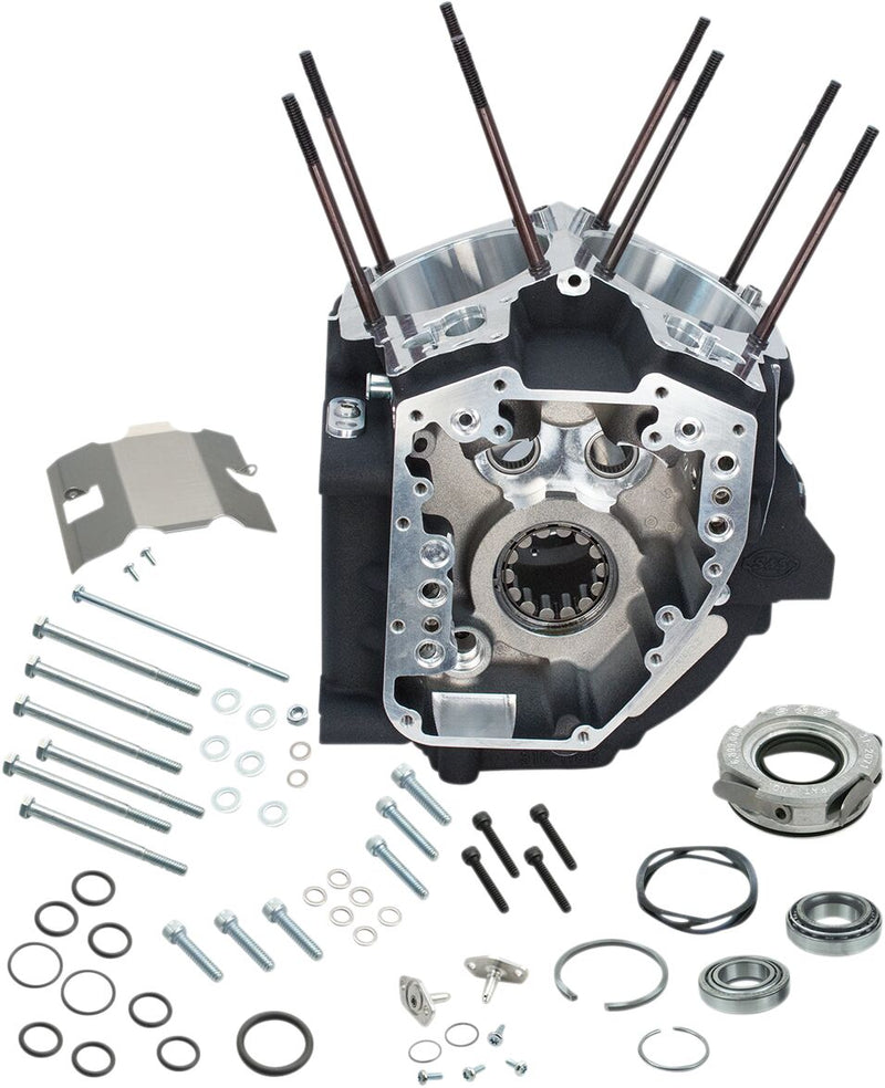 S&S Cycle Engine Case 88 A Engine Wrinkle Black 356 T-6 Aluminium