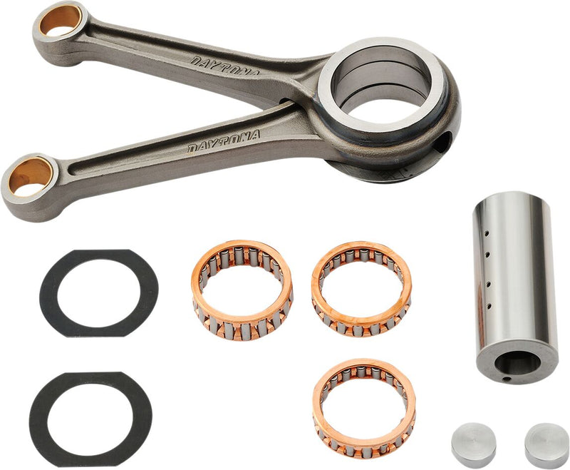 Drag Specialties Connecting Rod Set - Steel, Heavy Duty for Harley-Davidson Touring, Softail, Dyna & Trike 2003-2017