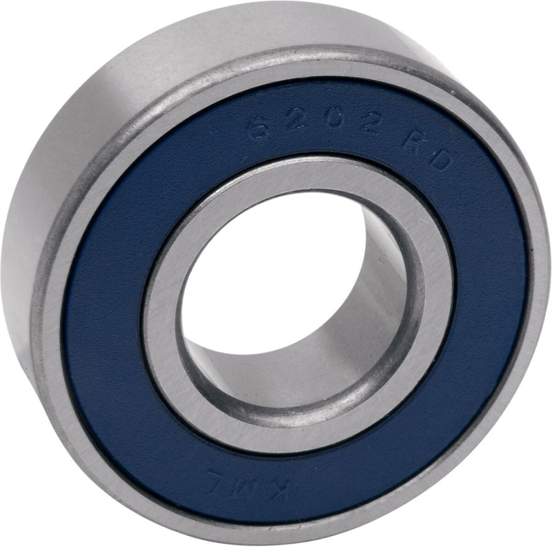 Drag Specialties Generator Drive Gear Bearing - Each - Blue / Chrome for Harley-Davidson Touring & Sportster 1957-1984