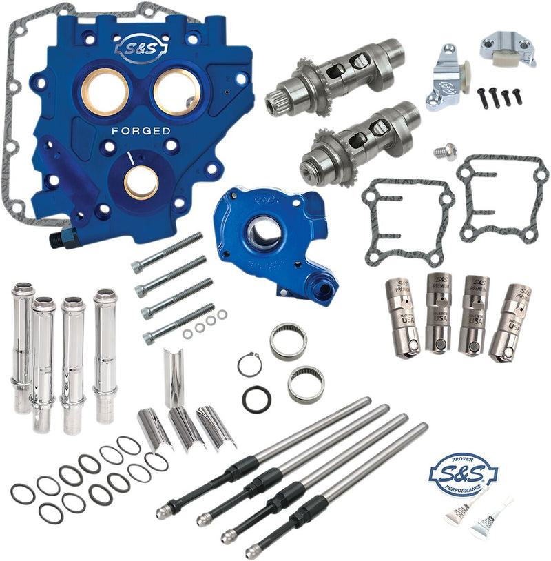 S&S Cycle Chain Drive Cam Chest Kit Easy Start Camchest Kit #330-0546