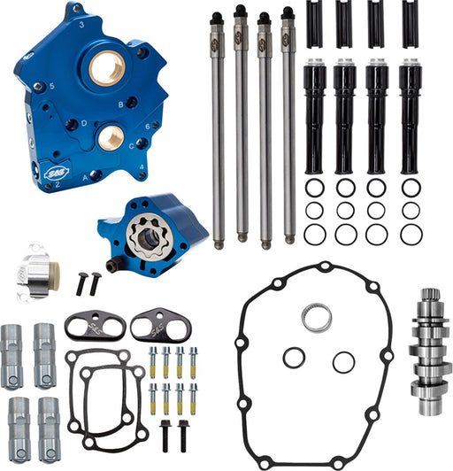 S&S Cycle Cam Chest Kit with 496 Cam for 2017-2025 Harley-Davidson Camchest Kit Chain