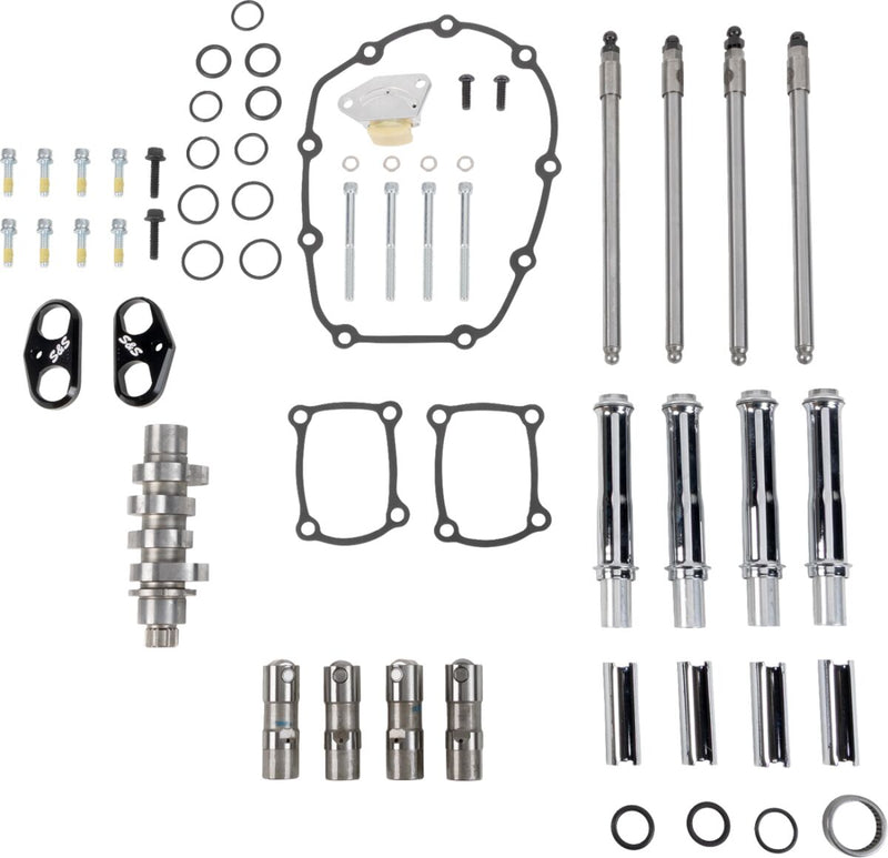 S&S Cycle 496 Camshaft Kit with Pushrod Tubes for 2017-2025 Harley-Davidson Chain Drive #310-1411