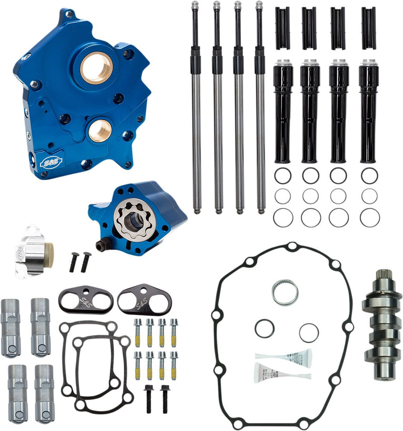 S&S Cycle Cam Chest Kit for M8 for 2017-2026 Harley-Davidson Camchest Kit Chain Drive