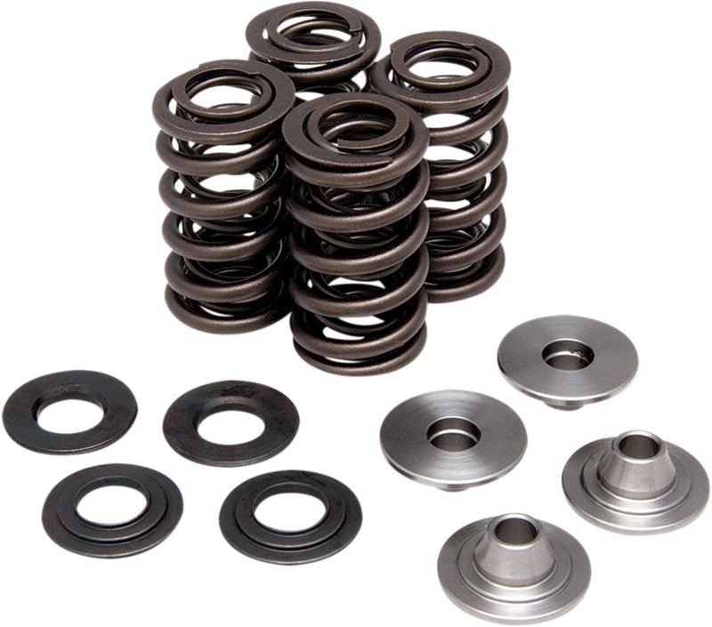 Kibblewhite Valve Spring Kit for 2004-2016 KAWASAKI KX 250 F Lightweight High-Lift Racing Chrome-Silicon