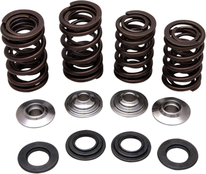 Kibblewhite Valve Spring Kit for 2005-2018 HONDA CRF 450 X Lightweight Racing Chrome-Silicon