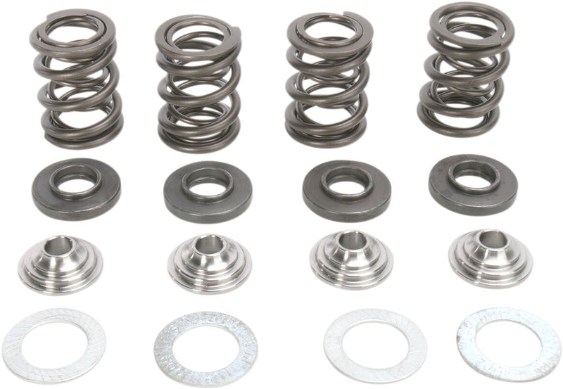 Kibblewhite Valve Spring Kit for 2000-2009 KTM Lightweight High-Lift Racing Chrome-Silicon #96-96000