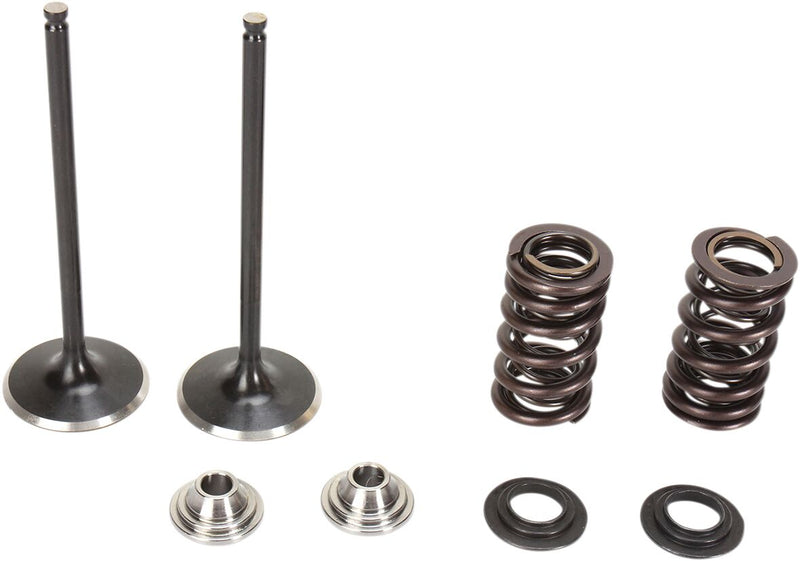 Kibblewhite Intake Stainless Conversion Valve and Spring Kit for 2013-2016 HONDA CRF 450 R Black Diamond™ Stainless