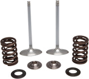 Kibblewhite Intake Stainless Conversion Valve and Spring Kit for 2017-2019 KAWASAKI KX 250 F White Diamond® Stainless #40-41450