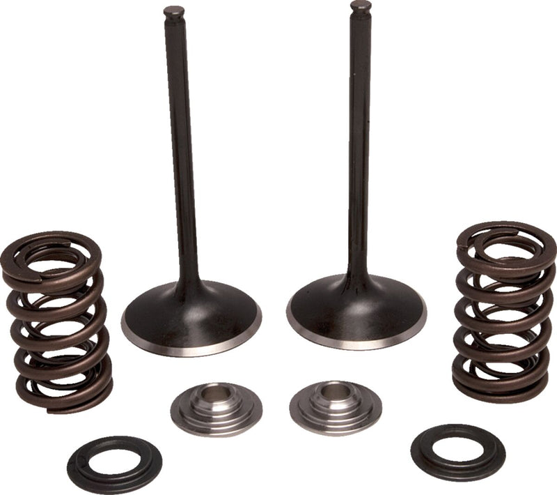 Kibblewhite Intake Stainless Conversion Valve and Spring Kit for 2018-2021 HONDA CRF 250 R Black Diamond™ Stainless #30-34000
